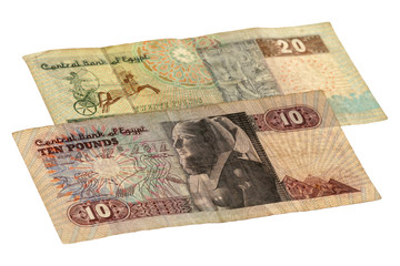 Pound bill of Egypt