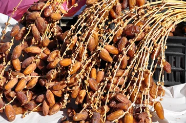 Zelfklevend Fotobehang dattes d'algerie © rachid amrous
