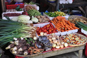 Vegetables on market
