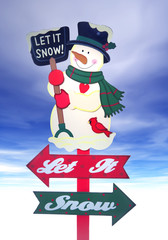 Christmas Holiday Sign