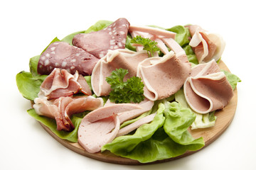 Verschiedene Wurstsorten