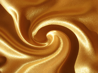 Abstract gold (orange) swirl background