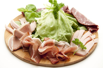 Gemischte Wurstplatte