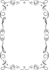 Cornice Ornamentale-Ornamental Frame-Vector © BluedarkArt