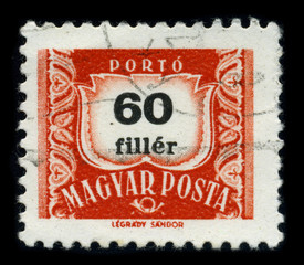 Postage stamp.