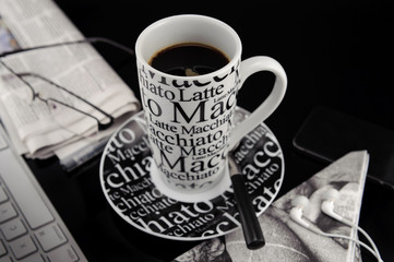 Working with coffee