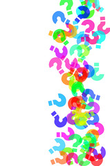 question marks background