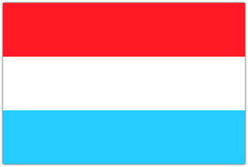 Flagge vcn Luxemburg