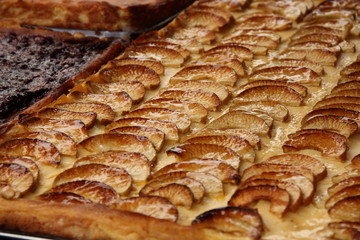 pastel de manzana