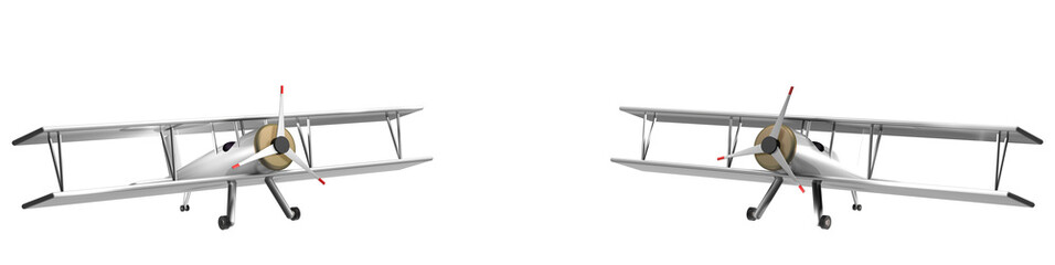 Airplanes ready to fly