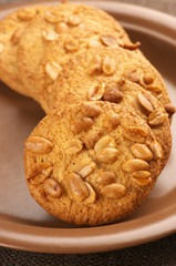 Cookies on plate