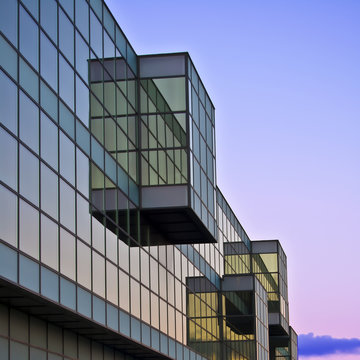 Modern office building