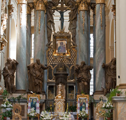 Interior of ancient church