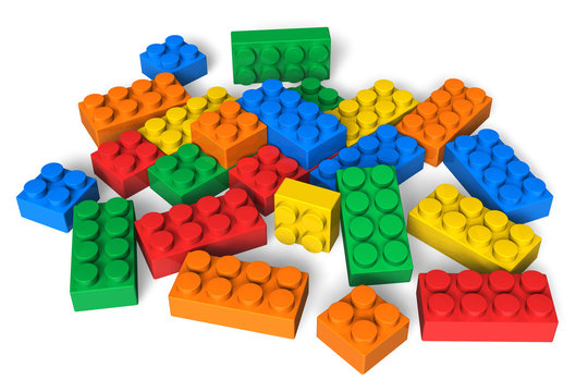 Color building blocks