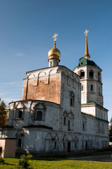 Fototapeta na wymiar Spasskaya (Zbawiciela) Kościół w Irkucku. Rosja.