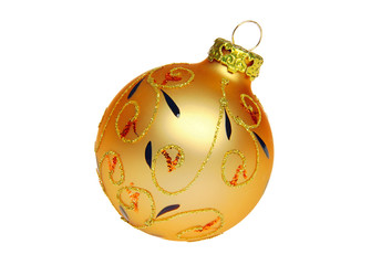 Weihnachtskugel freigestellt - christmas ball isolated 21