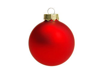 Weihnachtskugel freigestellt - christmas ball isolated 25
