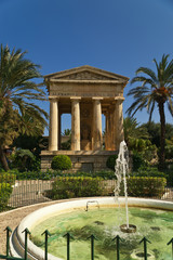 Upper Barraca Gardens. Valetta. Malta