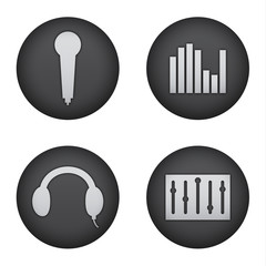 Audio Production Icons