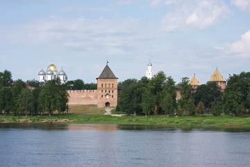 Kremlin, city Great Novgorod, Russia