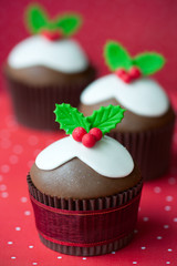 Christmas cupcakes