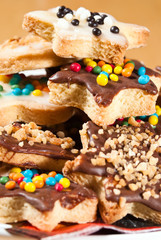 viele Weihnachtsplätzchen