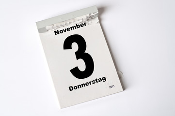 3. November 2011