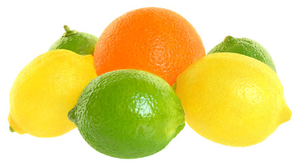 Orange and lemon.