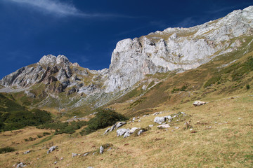 Fototapeta na wymiar panorama in den Picos de europa