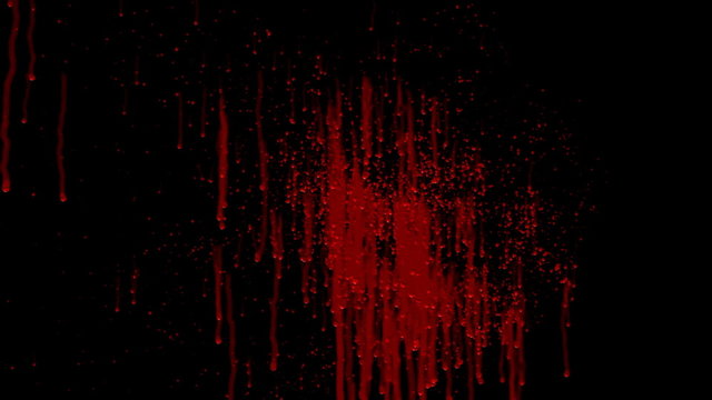 animated blood splat complete with matte
