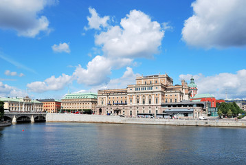 Fototapeta na wymiar Stockholm, Royal Opera House