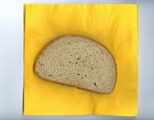 Brotscheibe Graubrot/ Roggenbrot