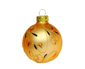 Weihnachtskugel freigestellt - christmas ball isolated 21