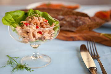 Shrimp salad