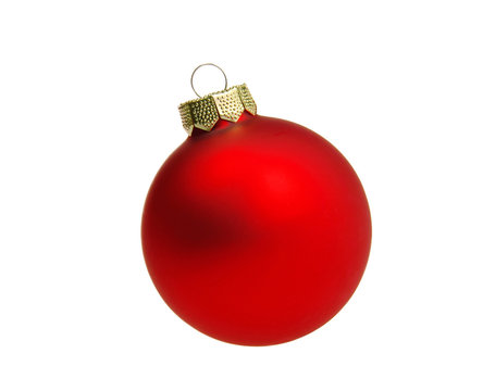 Weihnachtskugel freigestellt - christmas ball isolated 25