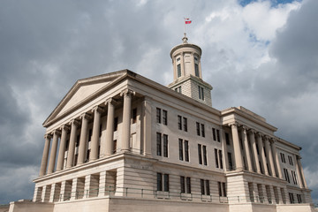 State Capitol in Nashville, capital of Tennessee state, USA
