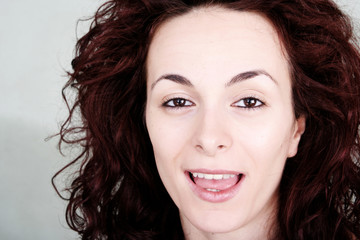 Obraz premium Woman face