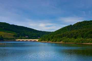 ladybower reservoir , peak district , derbyshire