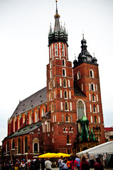 St Mary's church in Cracow (Poland)