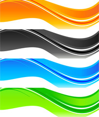 Abstract banners. Vector