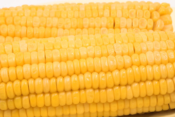 Sweetcorn close-up