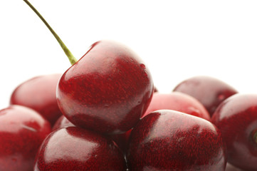 Heap of cherries