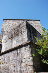 an old history building at kinabalu war memorial