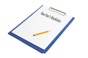 New Year's Resolutions and Clipboard