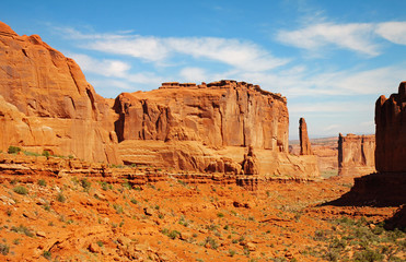 The Arches National Park in Utah, USA