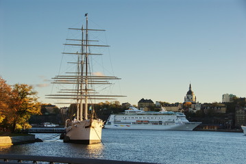 Fototapeta na wymiar Skeppsholmen