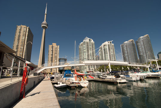 View of Toronto from the Pier
