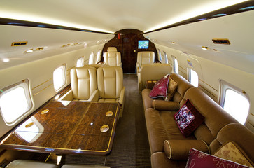 Fototapeta premium Business jet