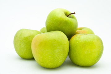green apples