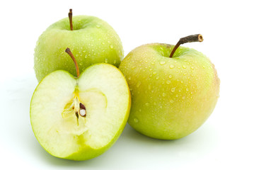 green apples